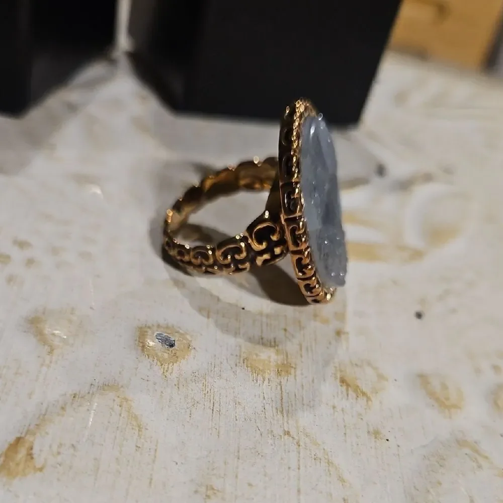 drizzy gold tone